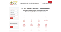Desktop Screenshot of actclutchmarket.com